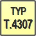 Piktogram - Typ: T.4307